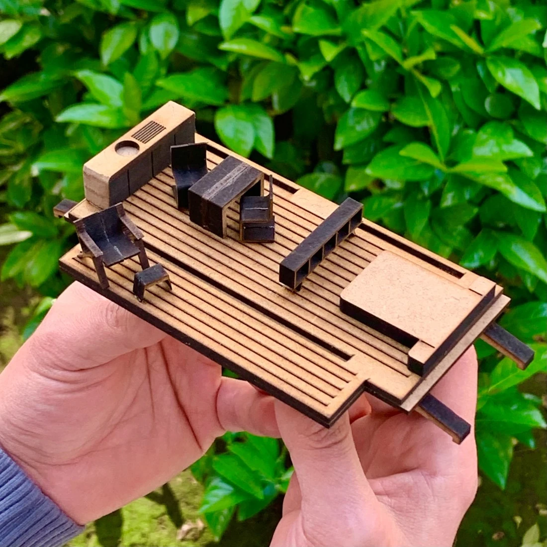 1-48 KONTEYNER EV - HAZIR MAKET EV SERİSİ