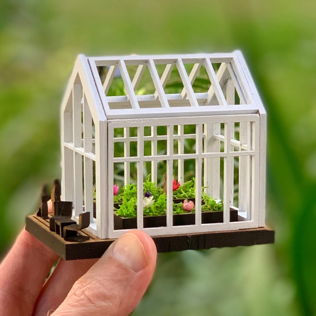 MİNYATÜR ÇİÇEK SERASI – KENDİN YAP MAKET EV SERİSİ