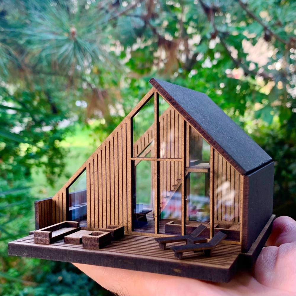 İSKANDİNAV EVİ – KENDİN YAP MAKET EV SERİSİ
