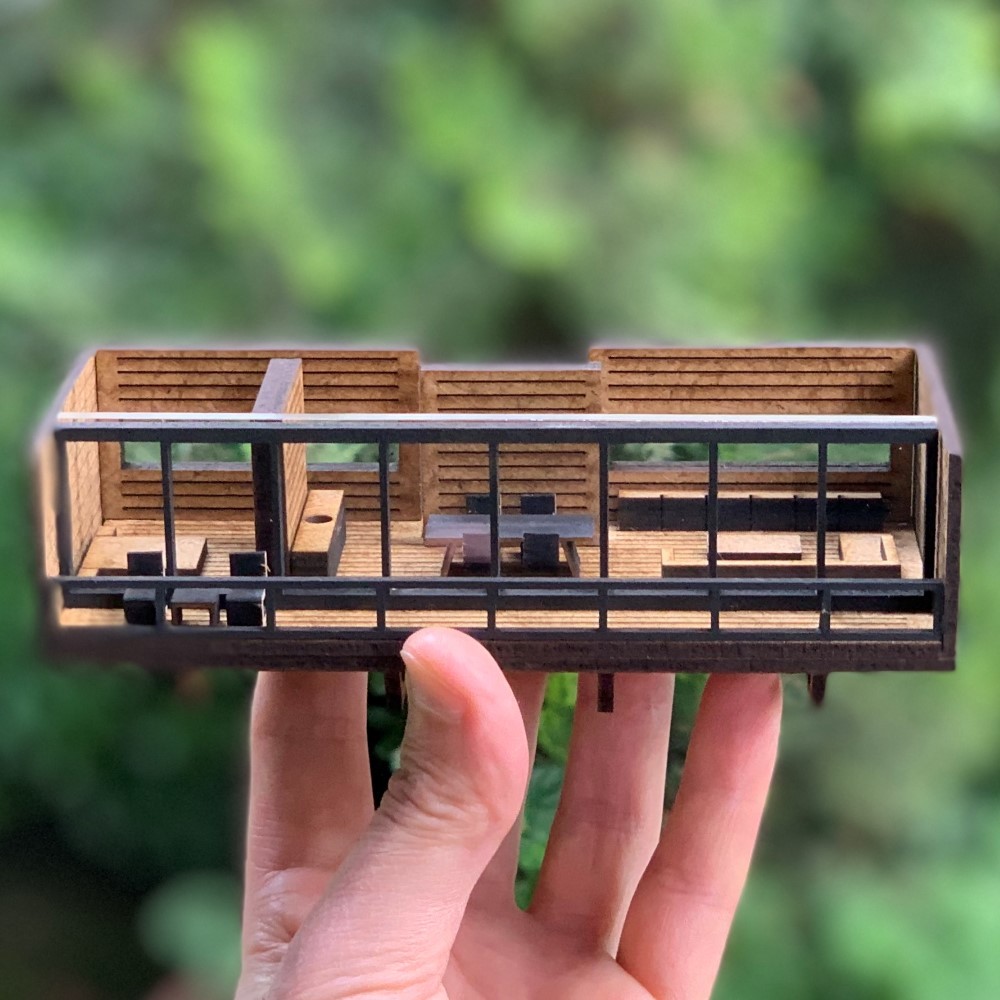MODERN MİMARİ TASARIMLI EV – KENDİN YAP MAKET EV SERİSİ