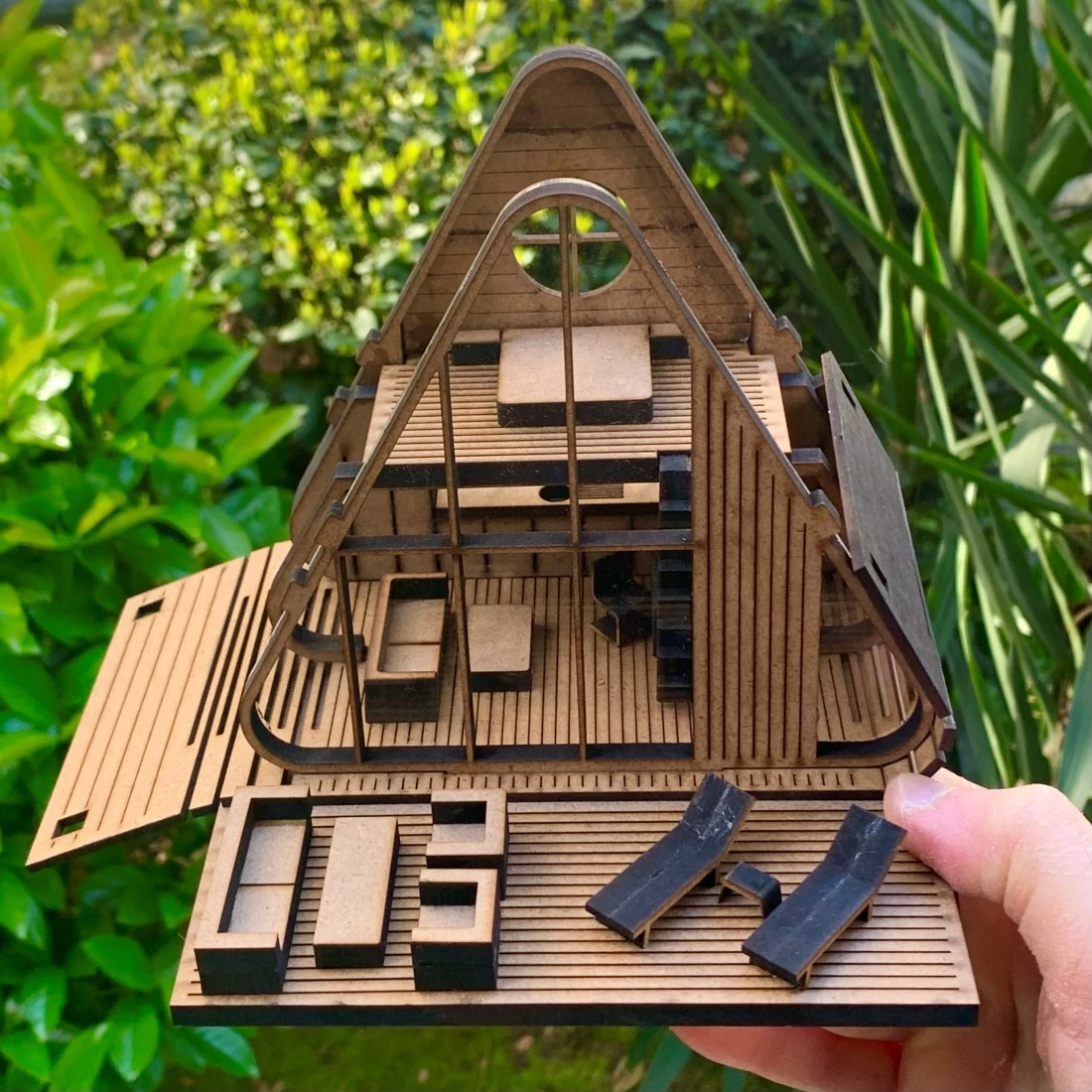 BUNGALOV TINY HOUSE – KENDİN YAP MAKET EV SERİSİ