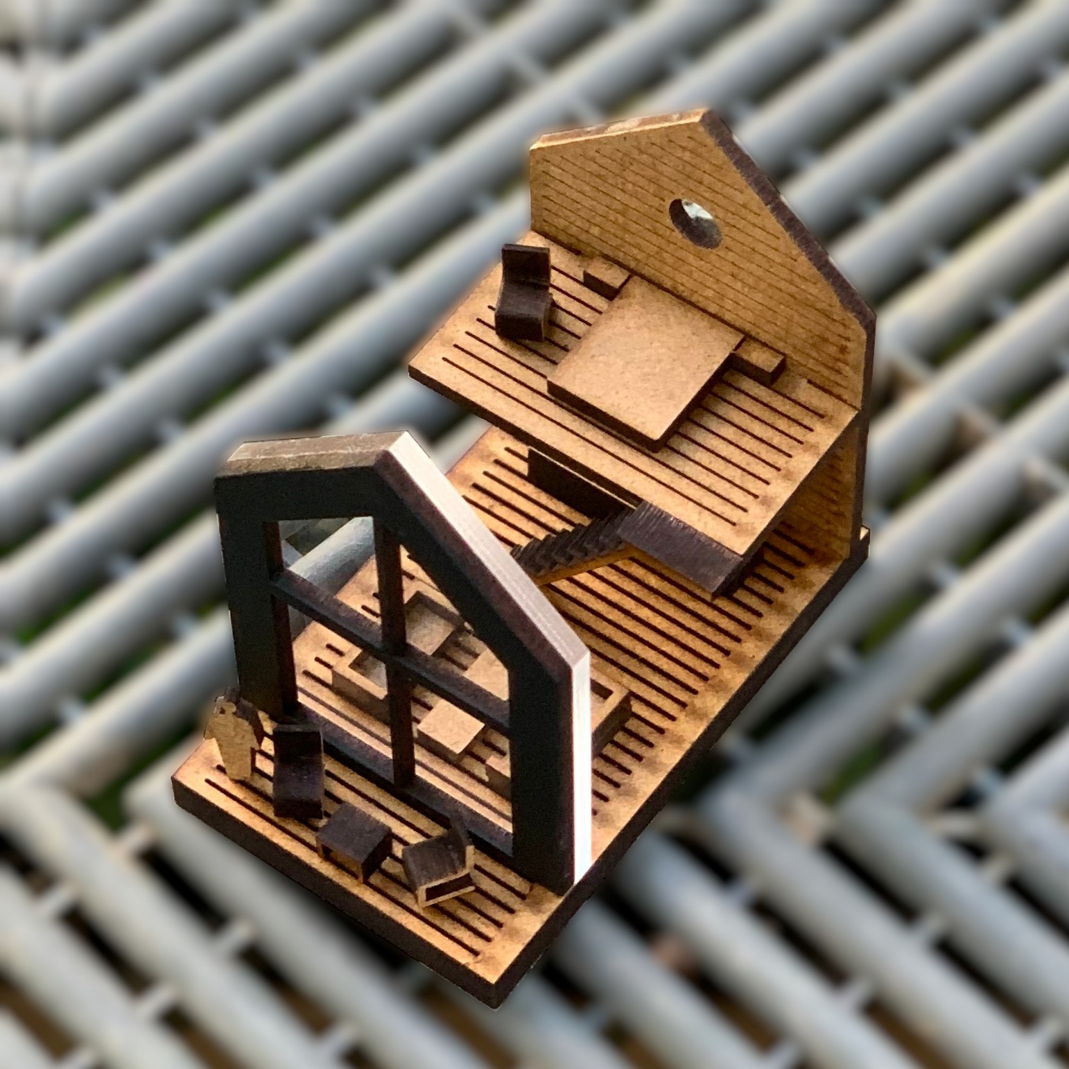 TINY HOUSE – MAKET EV KENDİN YAP SETİ