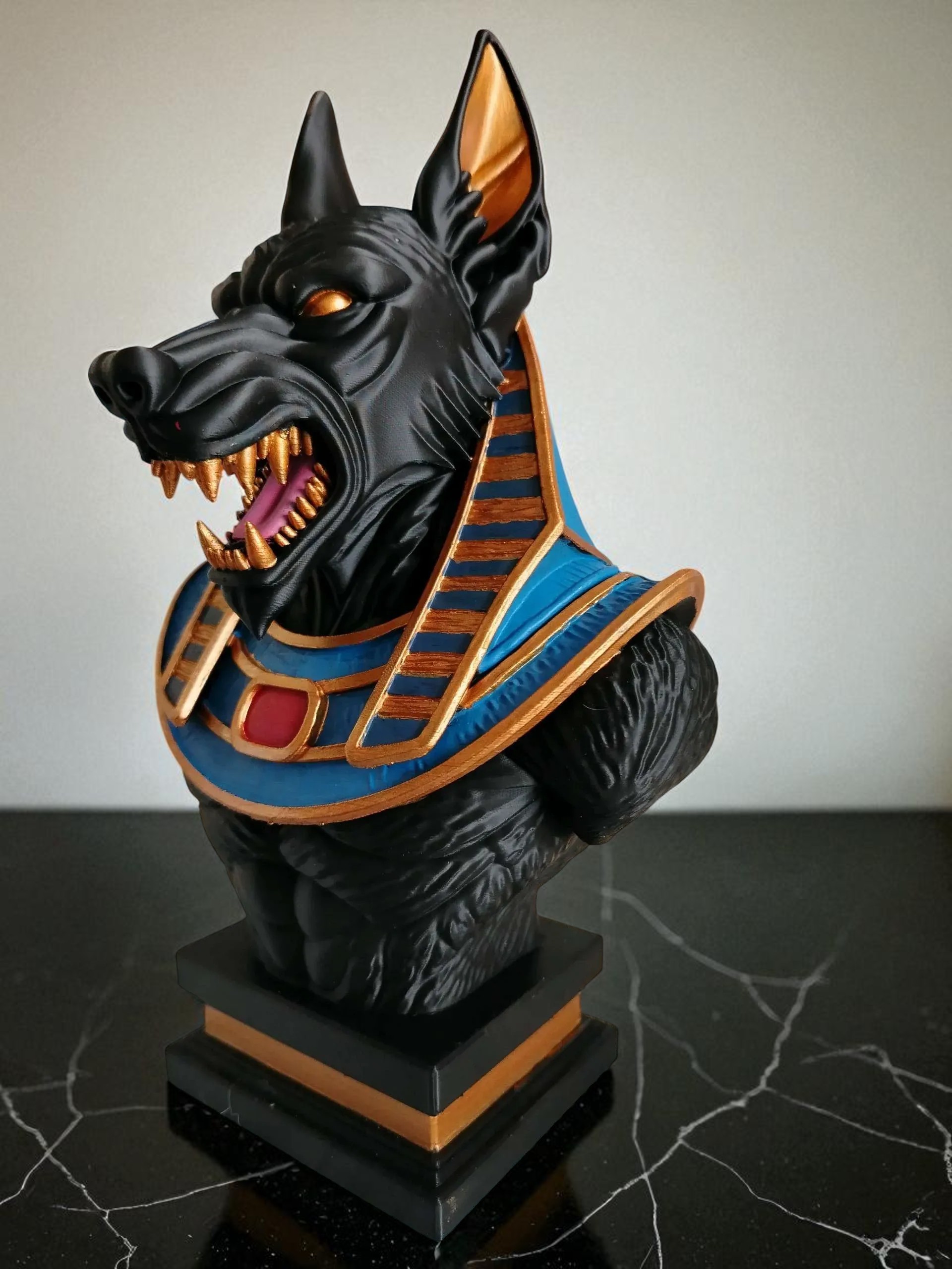 Anubis Büstü – Antik Mısır Tanrısı Figürü
