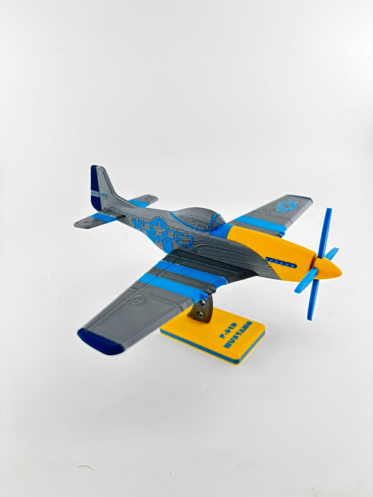 P-51D Mustang Uçak Maketi