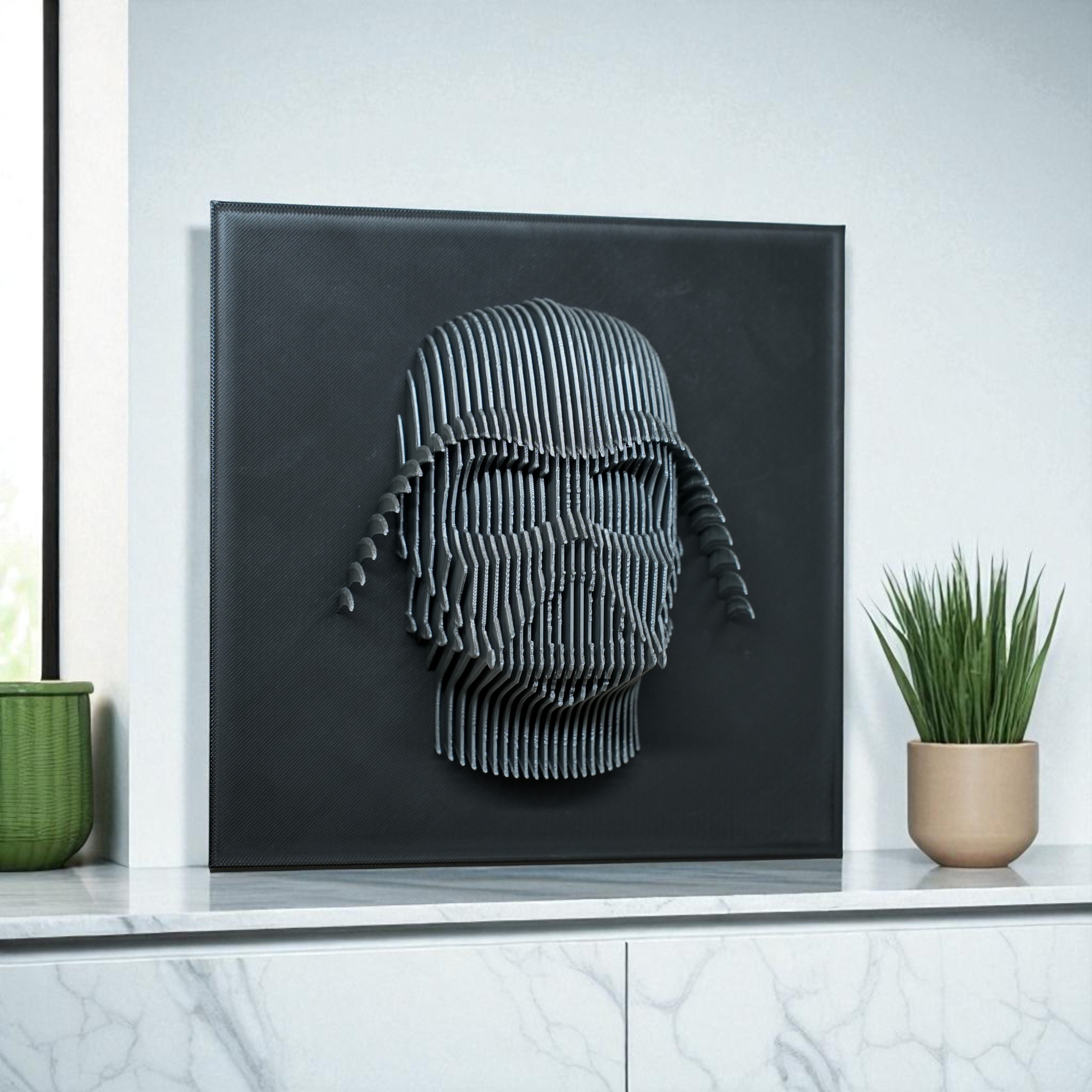 Dark Side – 3D Darth Vader Duvar Dekoru 