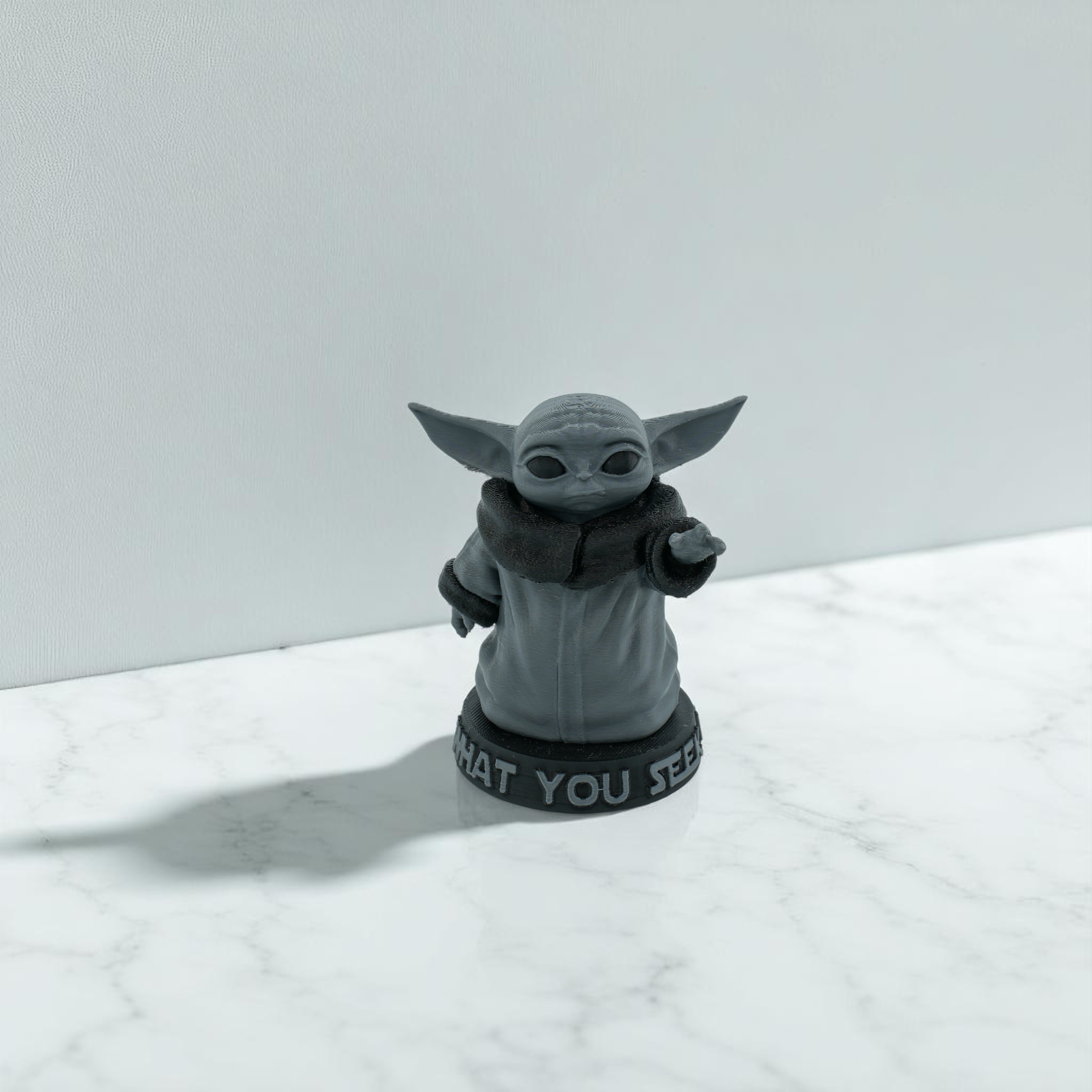 The Force Mini: Baby Yoda 3D Figürü