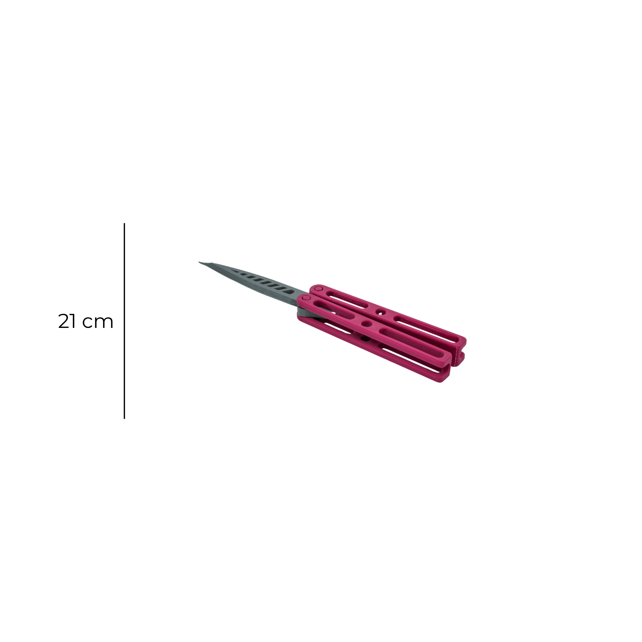 3D Baskı Kelebek Bıçak Figürü – Eğitim & Koleksiyon Amaçlı