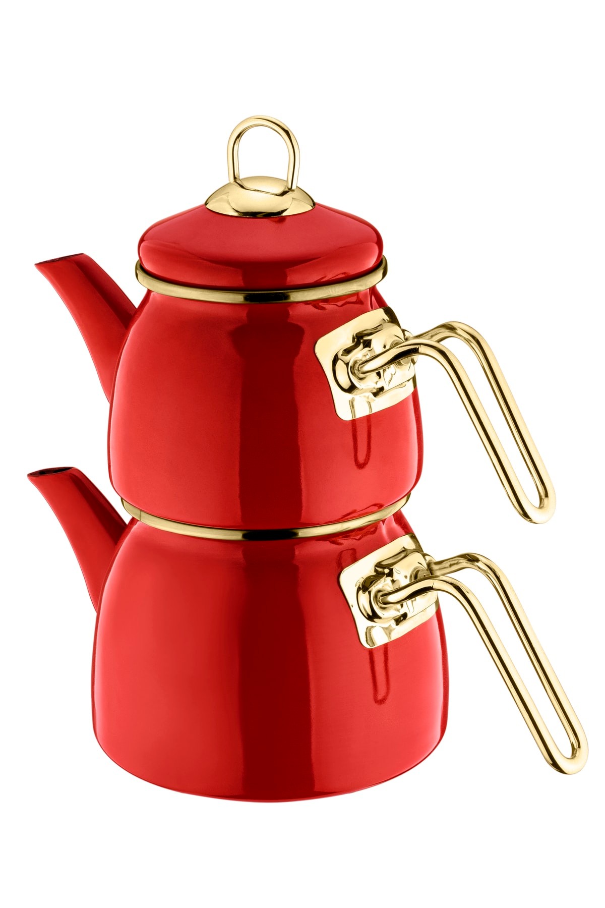 Sultan Mini - Çaydanlık Takımı Kırmızı
