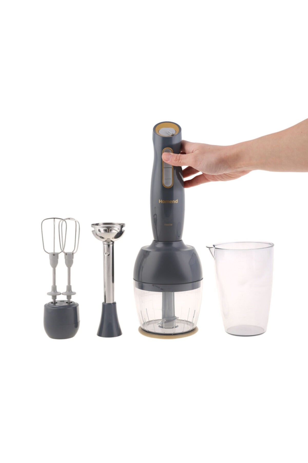 Handmaid 1962h Blender Set Antrasit Gold