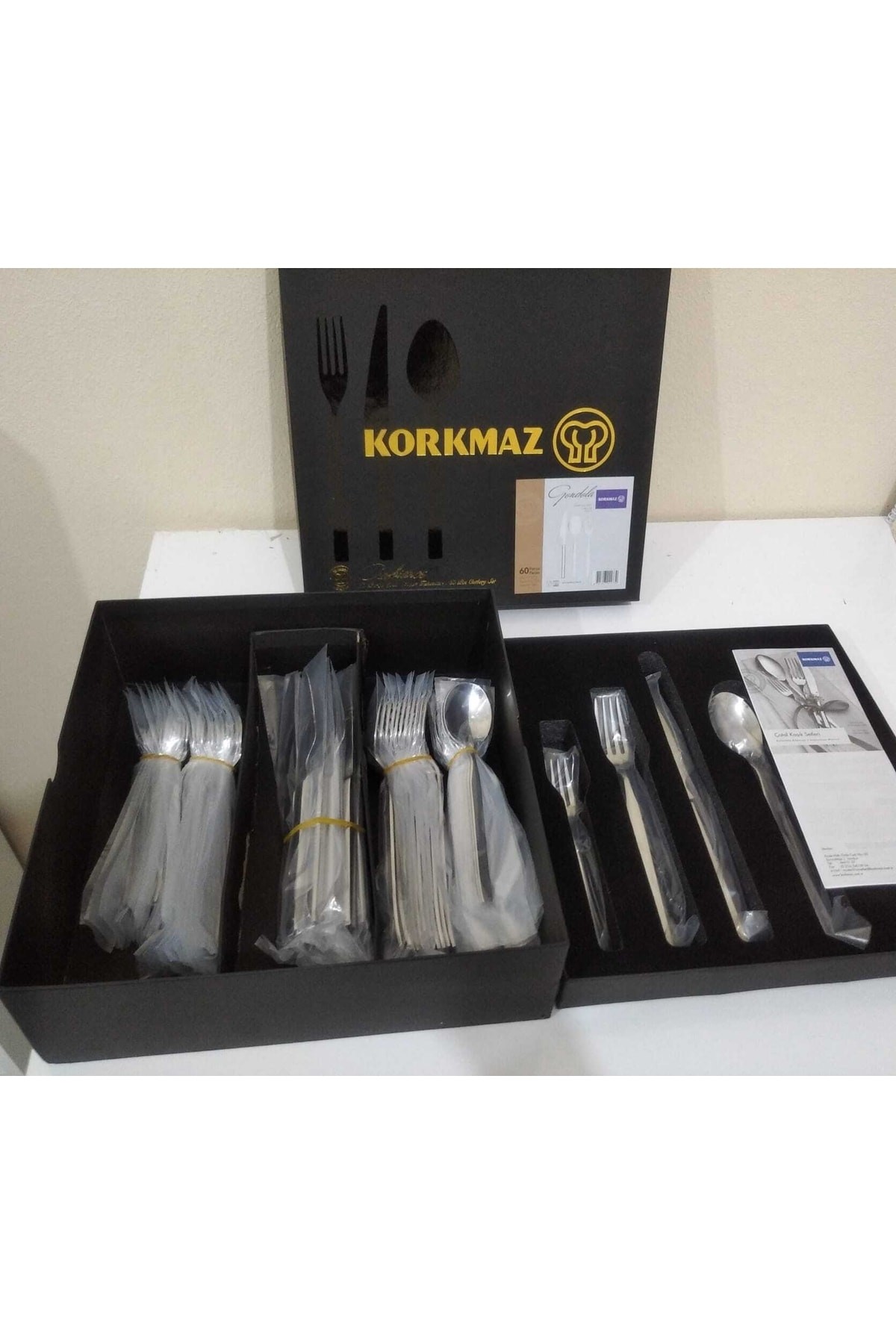 Gondola 60 Parça Çatal Kaşık Bıçak Seti Fma07121
