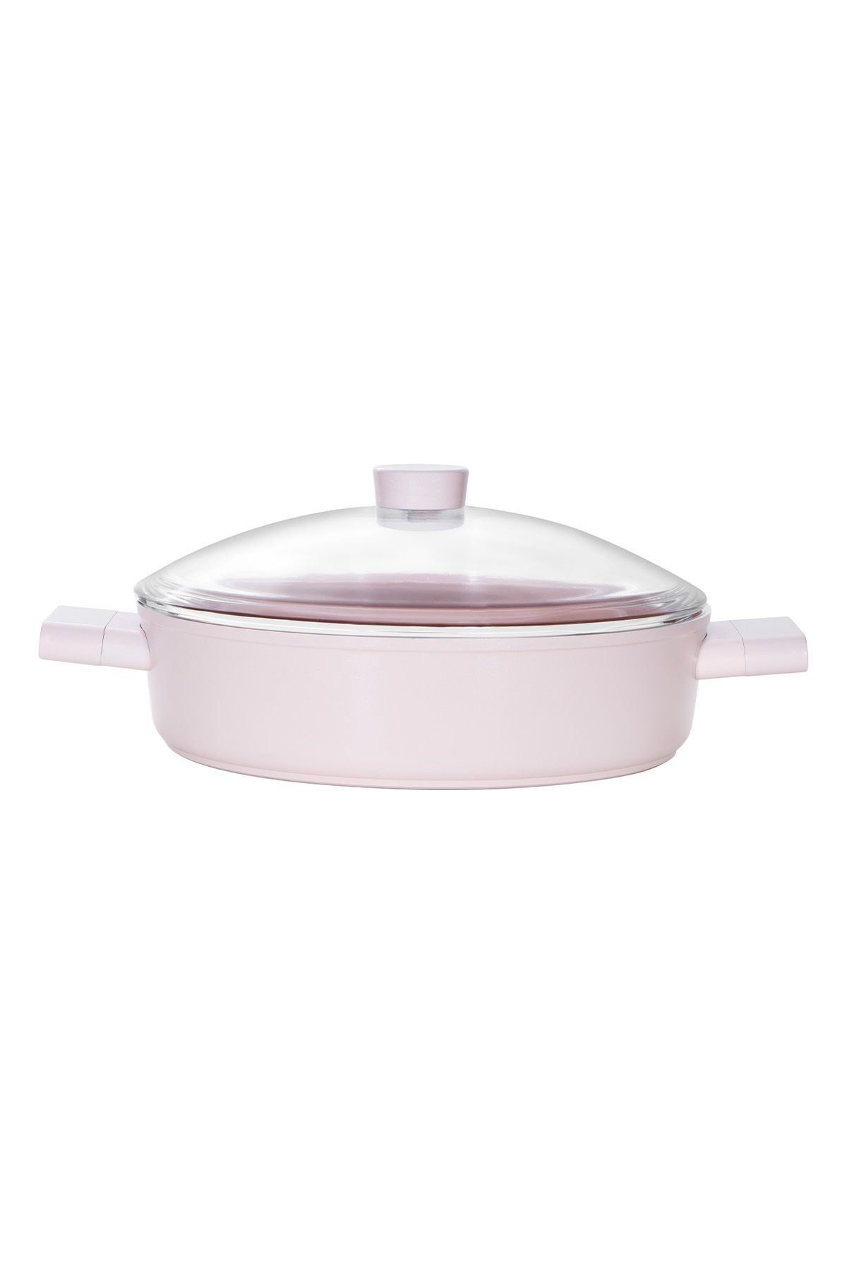 Swiss Crystal Karnıyarık Tenceresi Pembe 22 cm