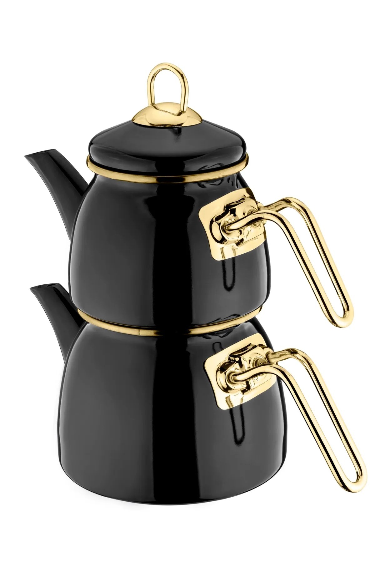 Sultan Mini - Çaydanlık Takımı Siyah