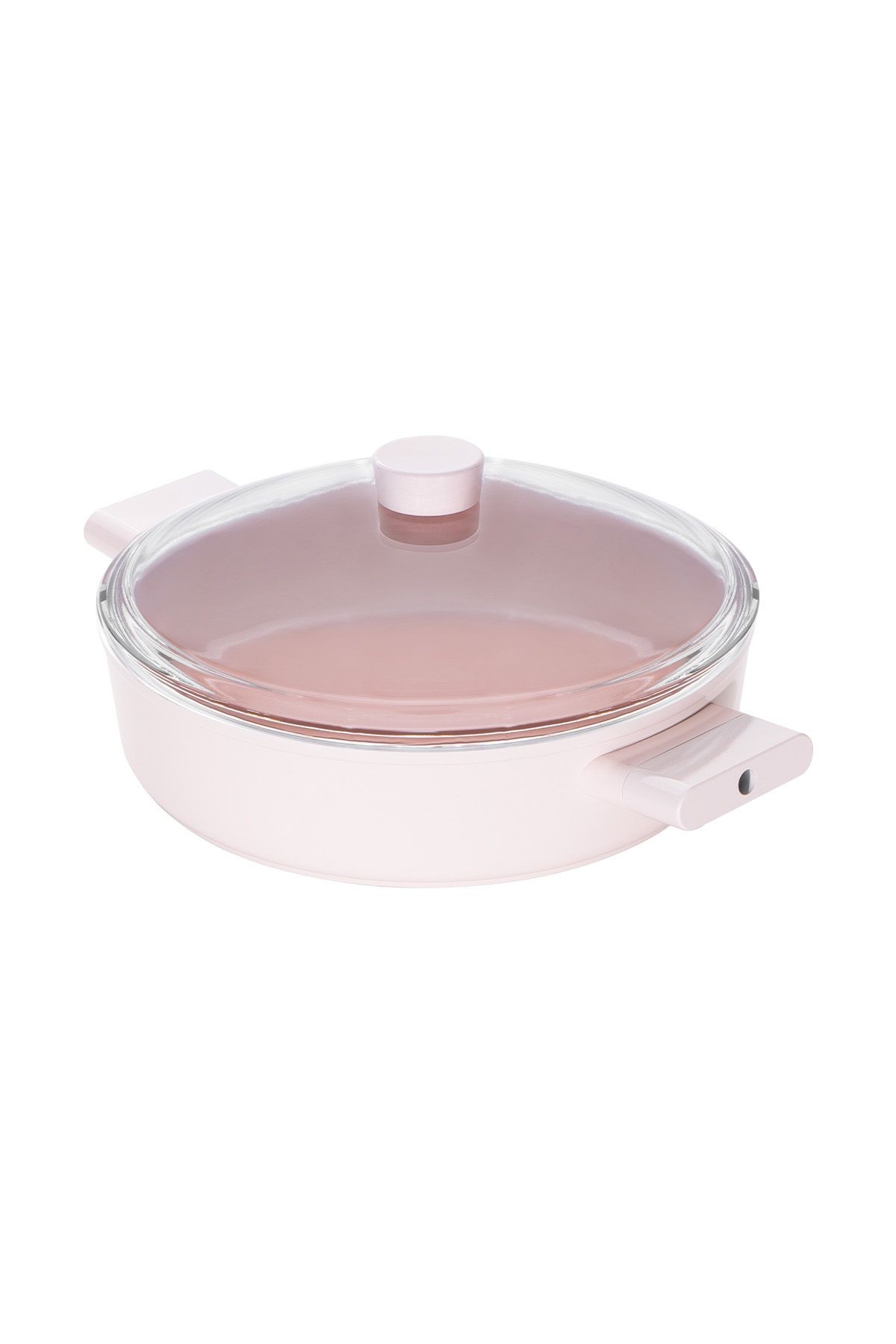 Swiss Crystal Karnıyarık Tenceresi Pembe 22 cm