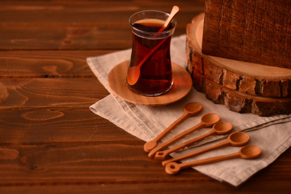 Bambu Çay Kaşığı