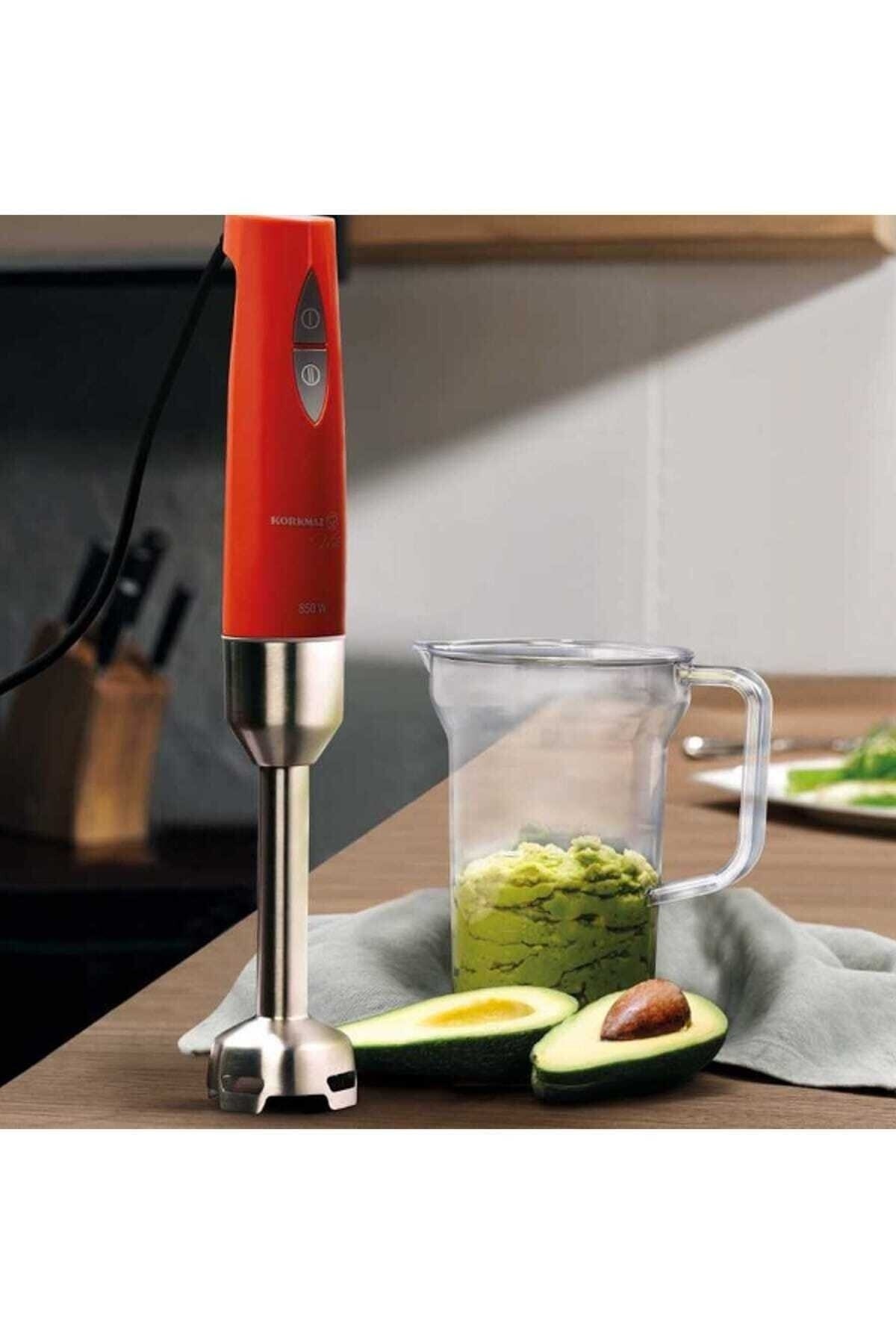 Vertex Duo Inox Kırmızı Blender Set A444-04 Fma01889