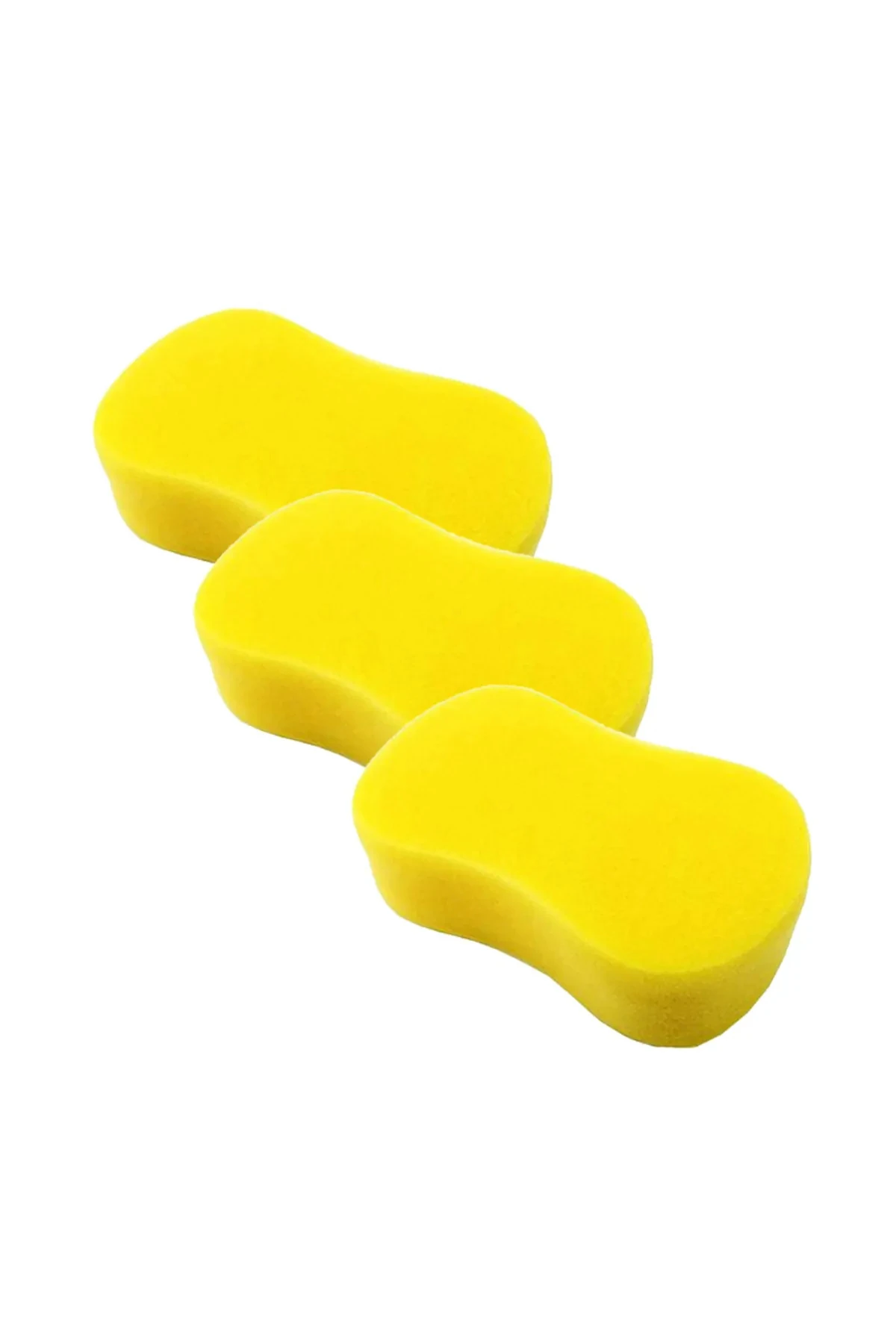 ( 3 Adet ) Oto Yıkama Süngeri, Araba Köpürtme Temizleme Yumuşak Oto Süngeri