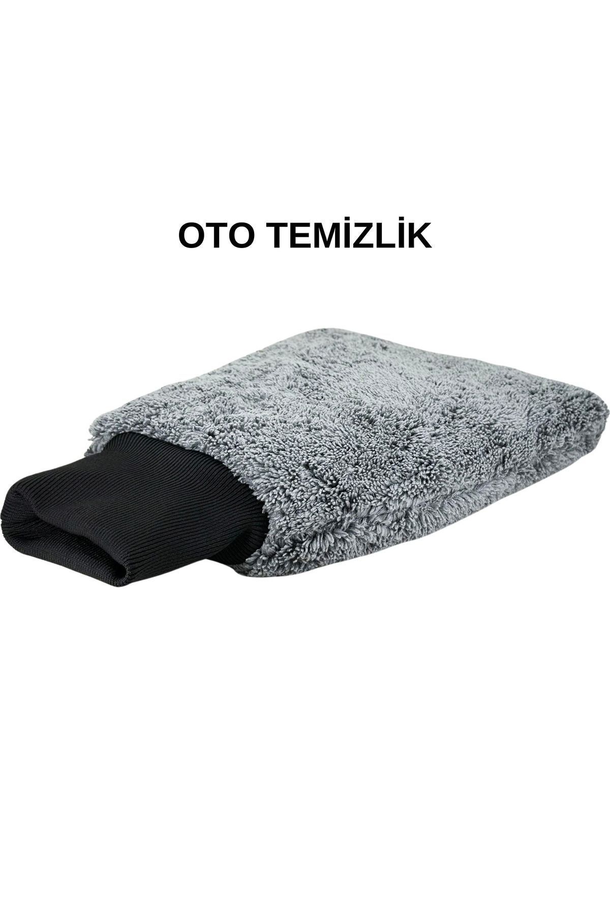 Oto Temizlik Mikrofiber Oto Yıkama Eldiveni - Araç Yıkama Eldiveni -Oto Temizlik