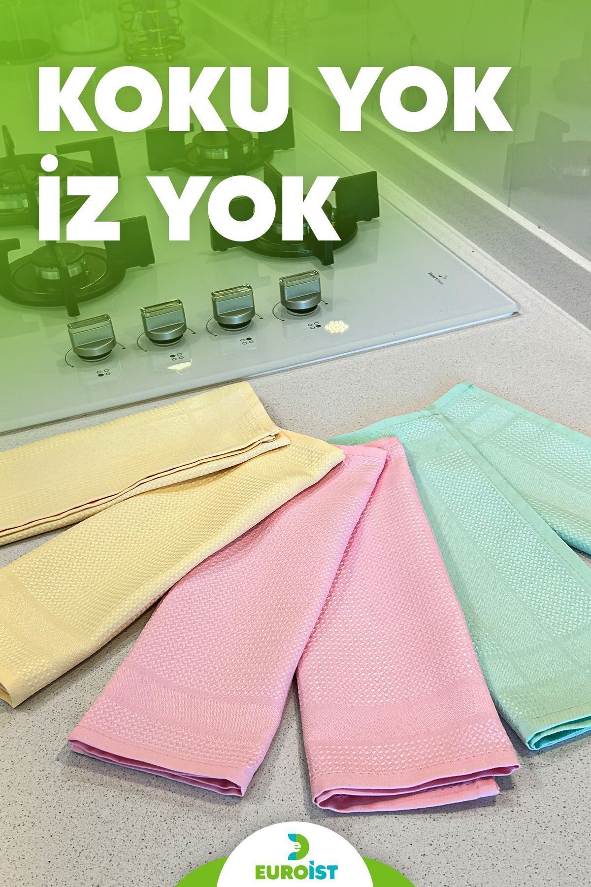 (6 ADET) Temizlik Bezi - Mikrofiber, Cam, Ayna, Mutfak, Banyo, Araç Temizlik Bezi 30x40CM