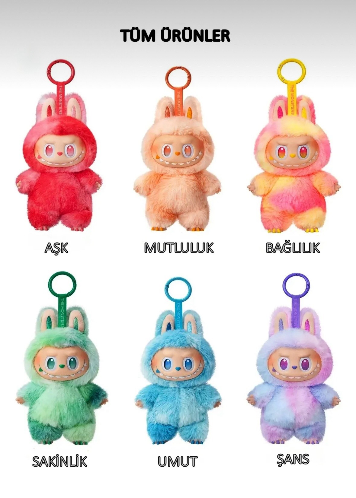 LABUBU SÜRPRİZ KUTULU KARAKTER ANAHTARLIK 