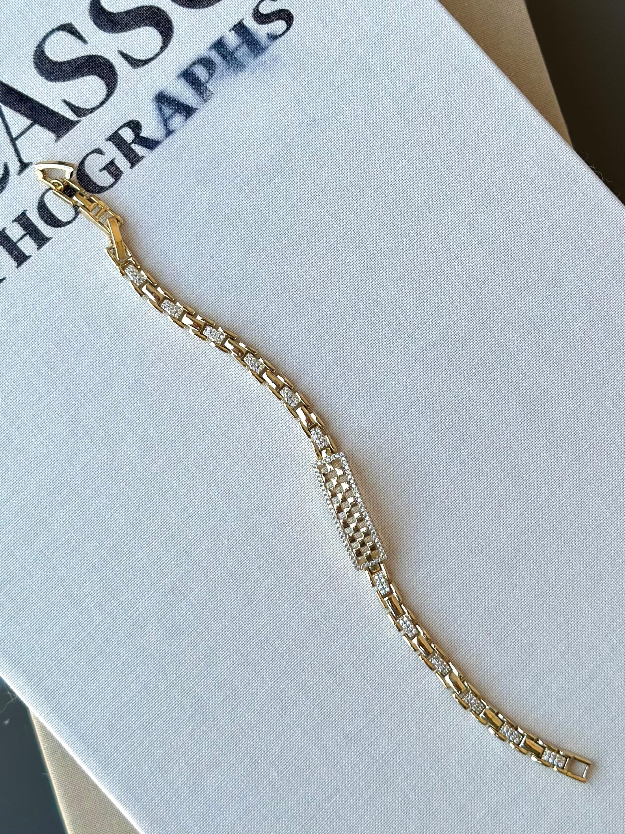 14 K ALTIN KAPLAMA XUPING BİLEKLİK