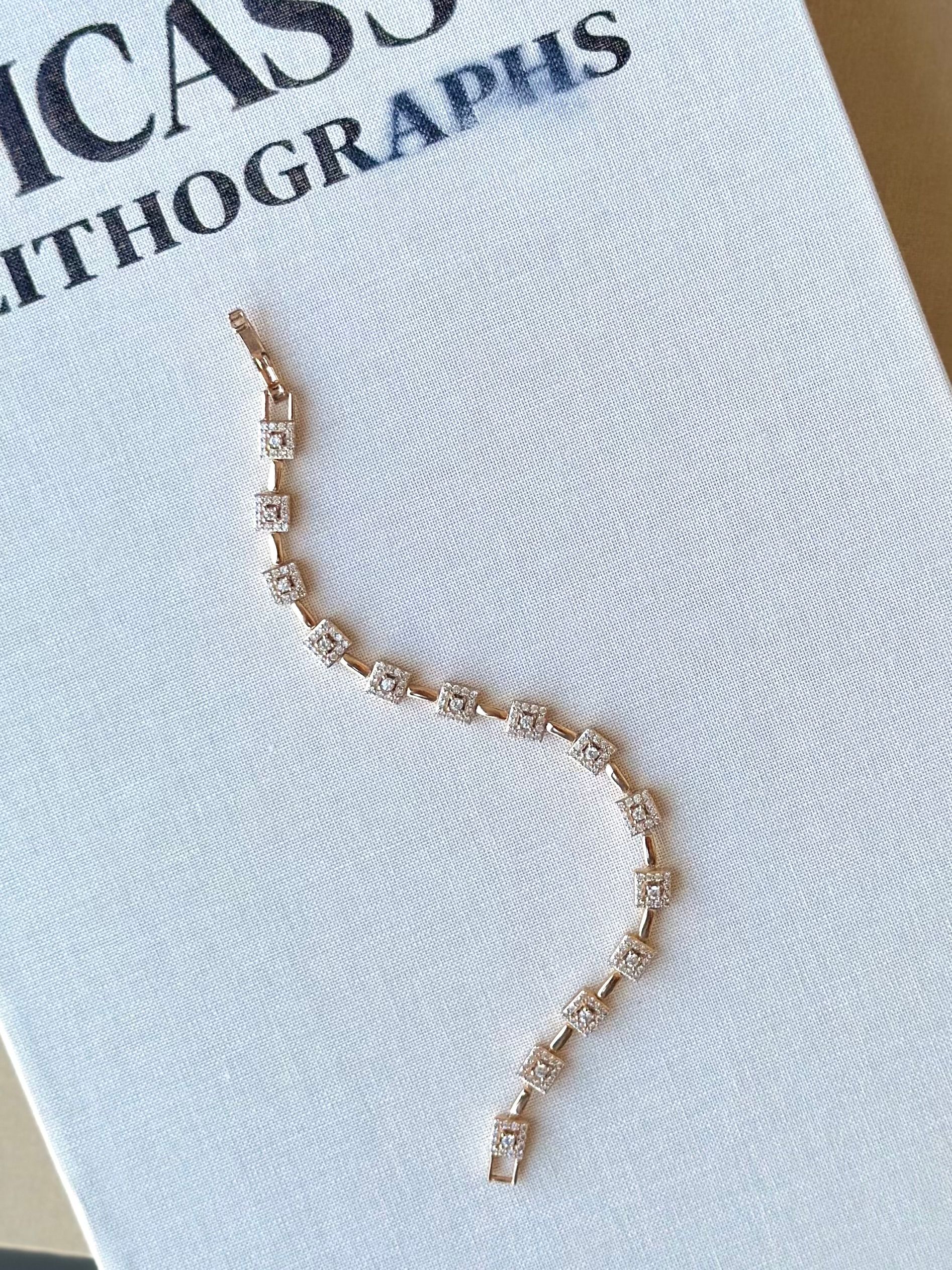 XUPING ROSE GOLD BAGET BİLEKLİK