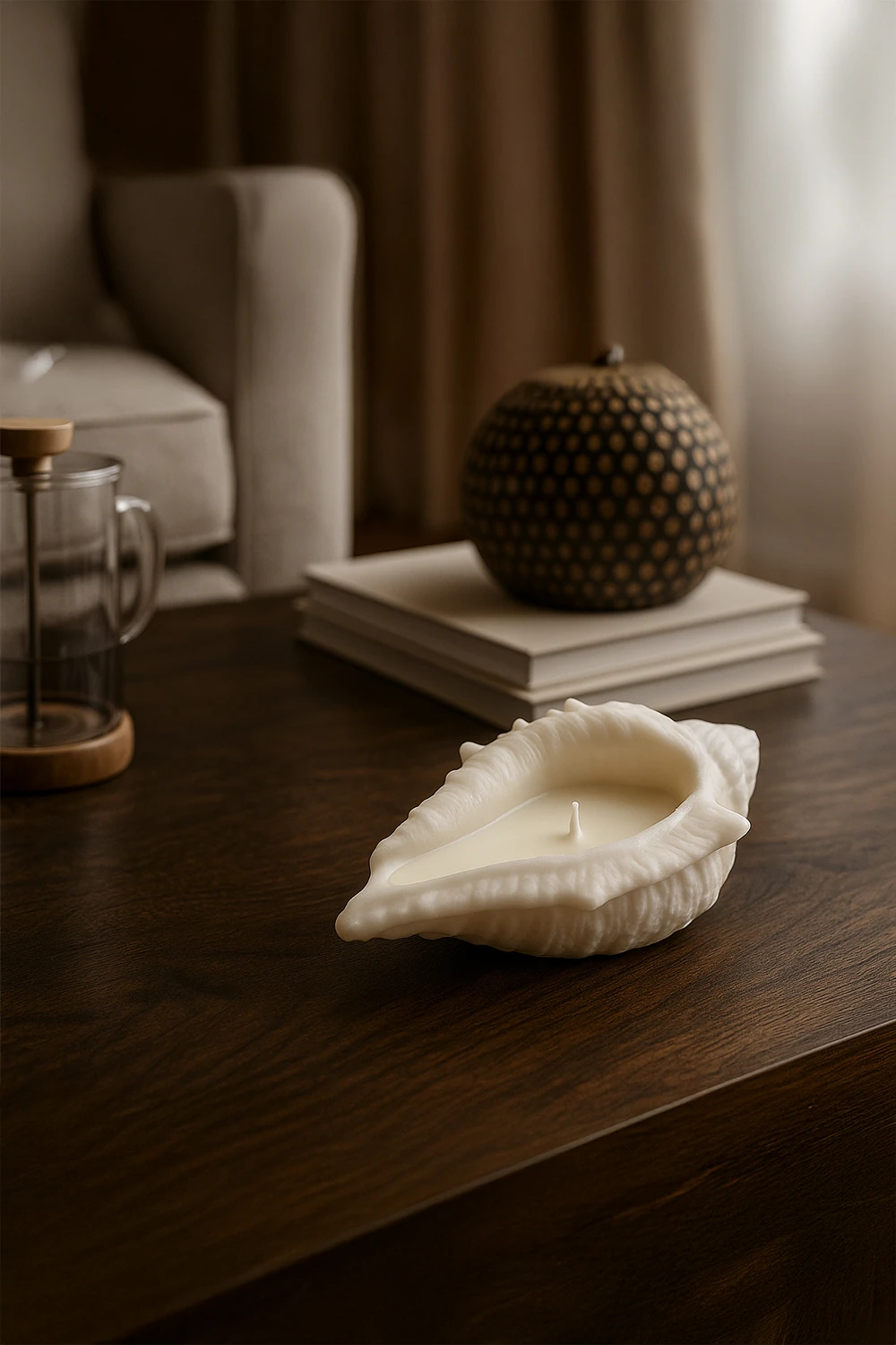 Gizli İnci Soya Mum