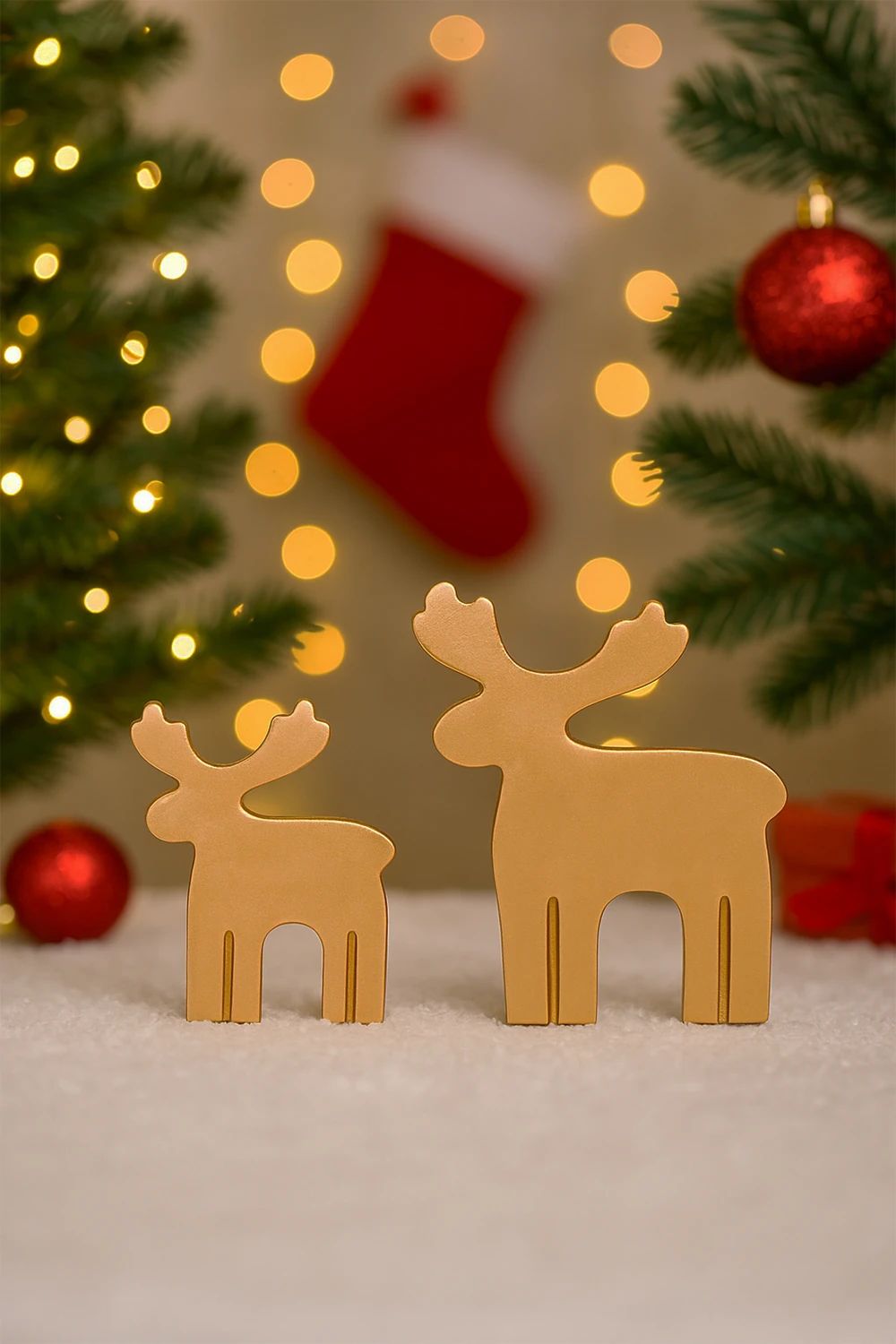 Yılbaşı Şans Geyikleri Seti (2'li)