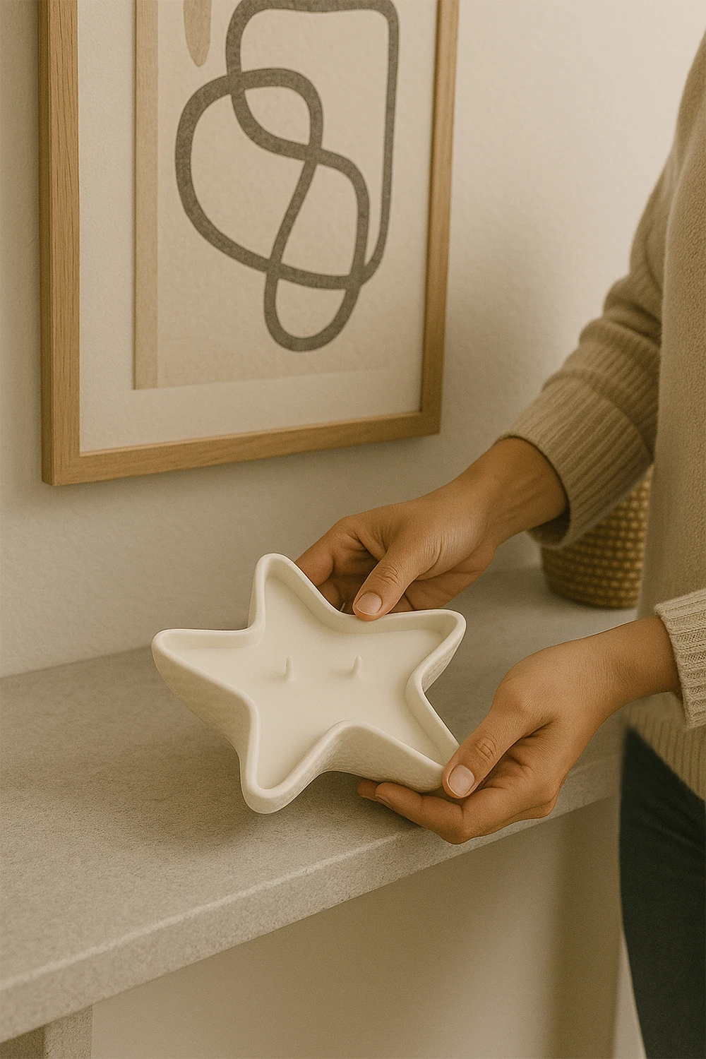 Yıldız Işığı Soya Mum