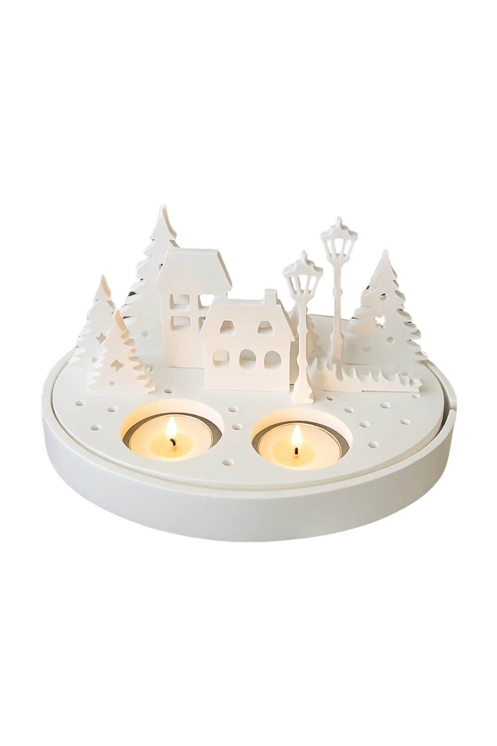 Yılbaşı Temalı Tealight Mumluk