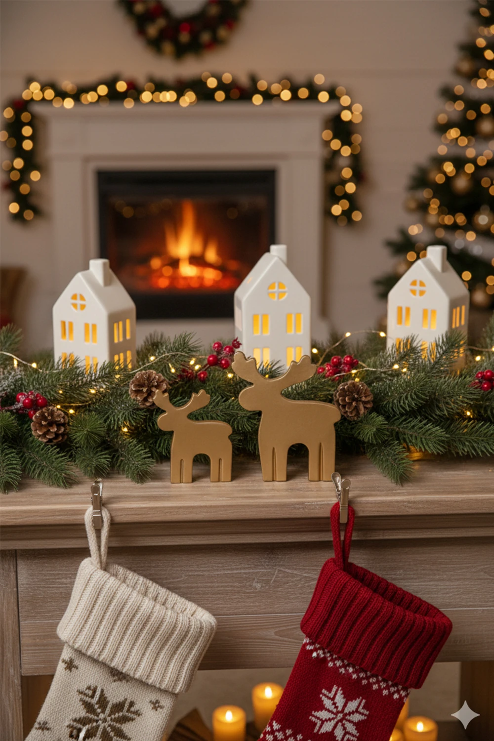 Yılbaşı Şans Geyikleri Seti (2'li)