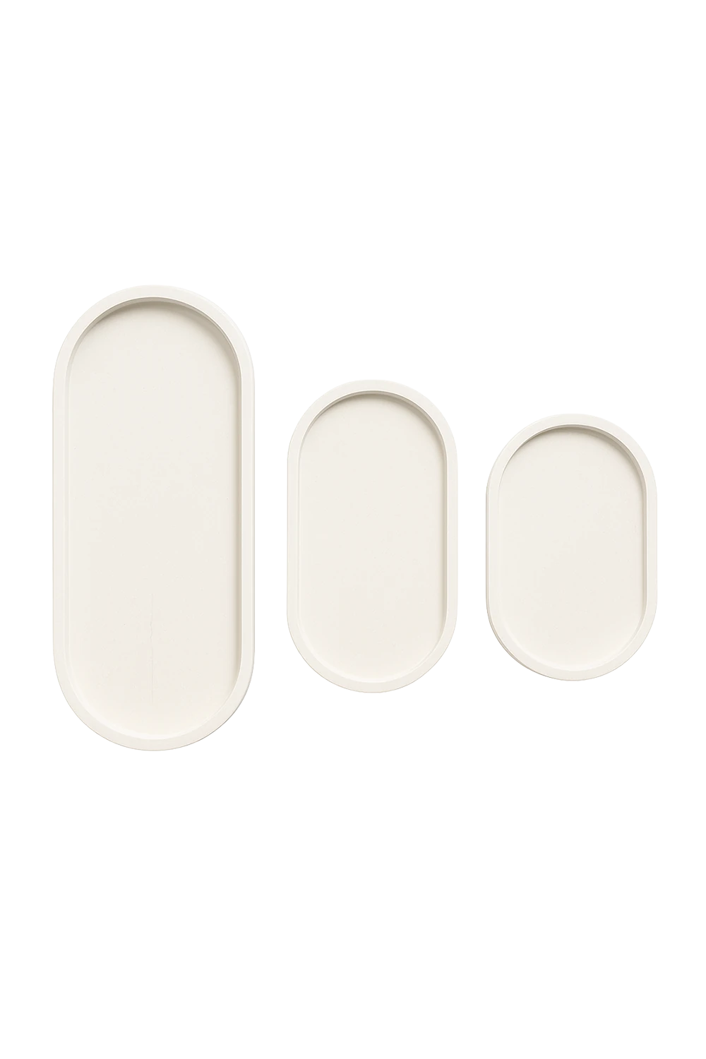 Oval Form Dekoratif Tepsi