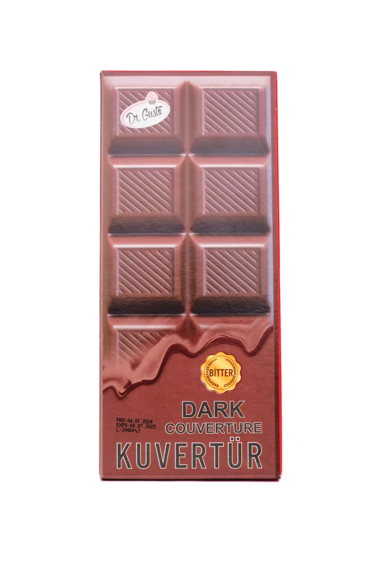 Kuvertür Bitter Çikolata 200 GR