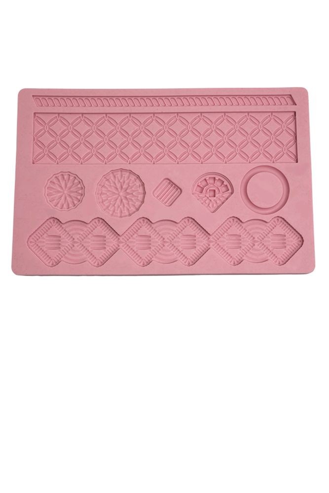 PEMBE GEOMETRİK SİLİKON