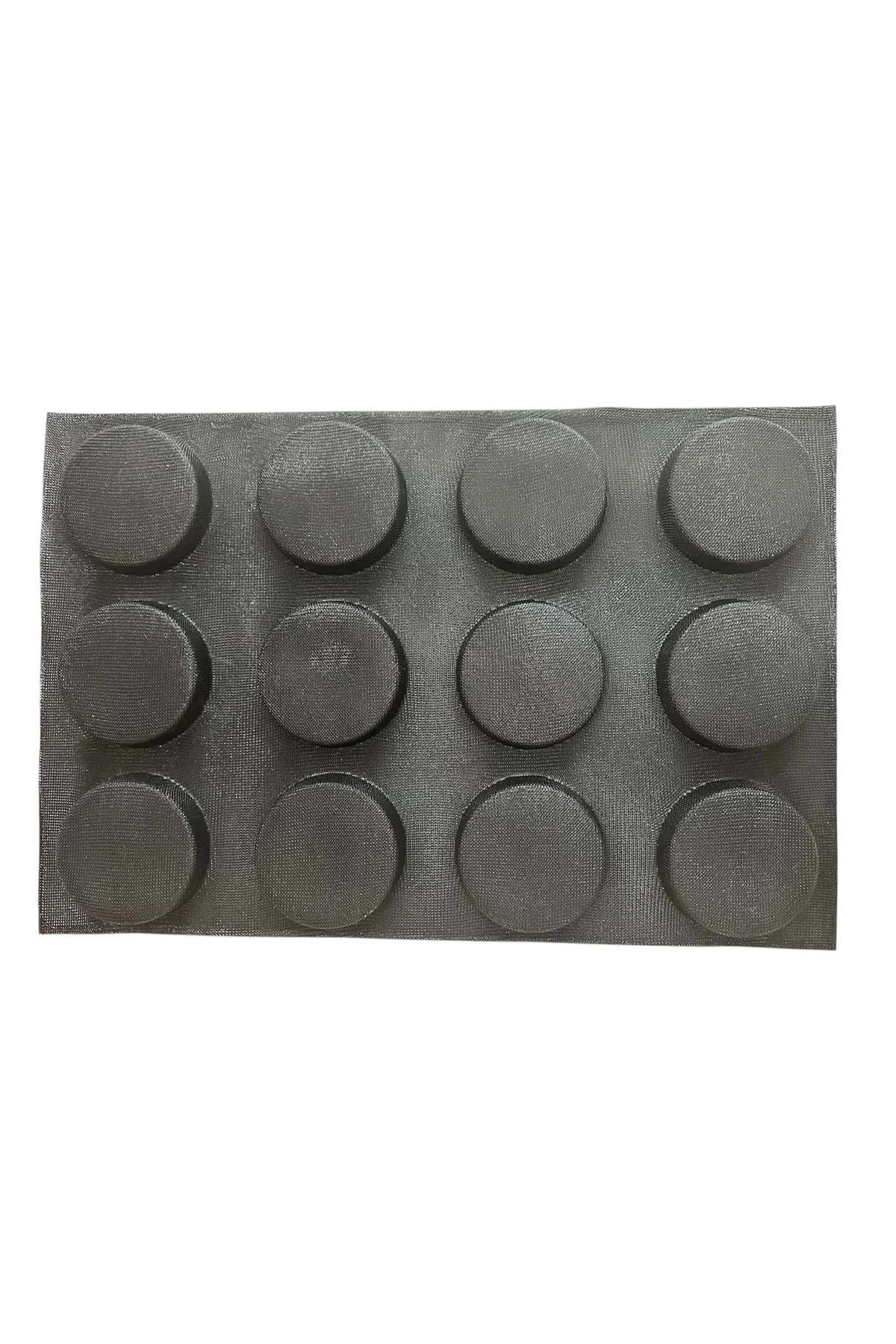 Delikli Silikon Hamburger Ekmeği Kalıbı