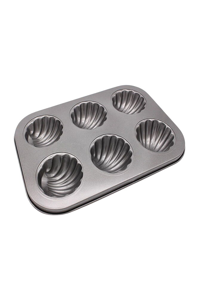 TEFLON 6LI İSTİRİDYE  MUFFIN TEPSİ