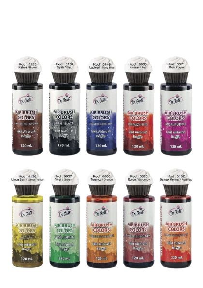 DR GUSTO Airbrush Likit Boya 120 Ml
