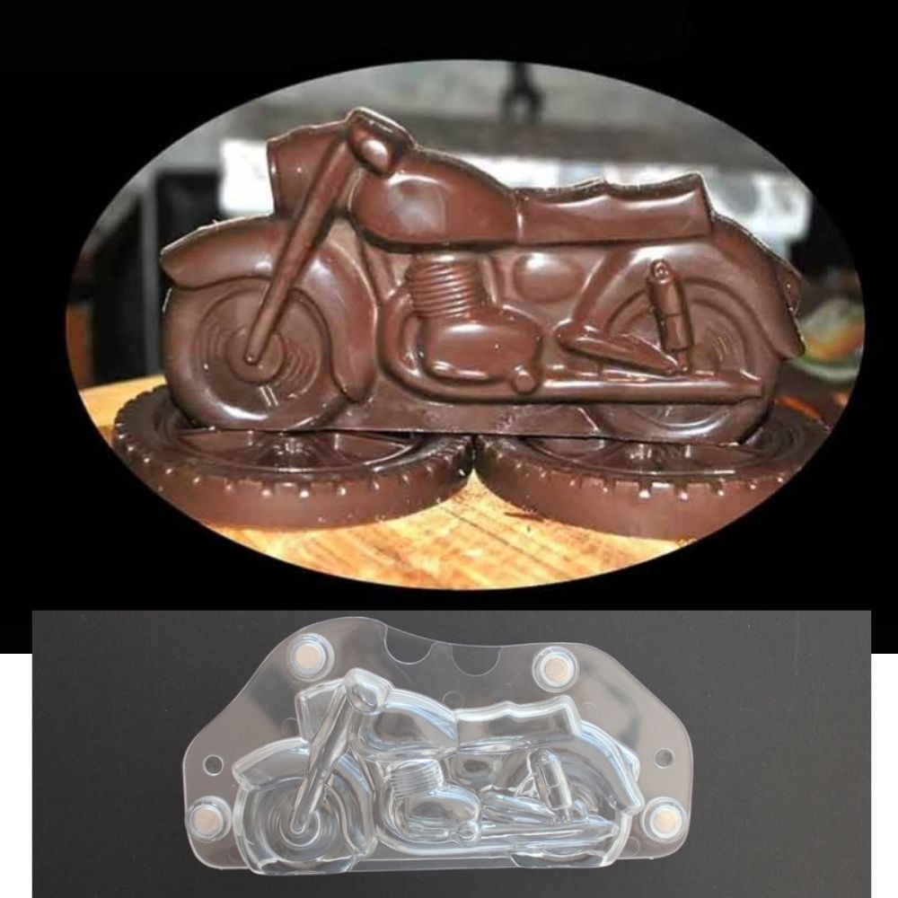 3D MOTORSİKLET POLİKARBON ÇİKOLATA KALIBI*96