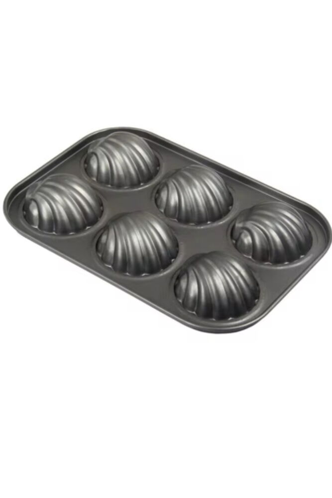 TEFLON 6LI İSTİRİDYE  MUFFIN TEPSİ
