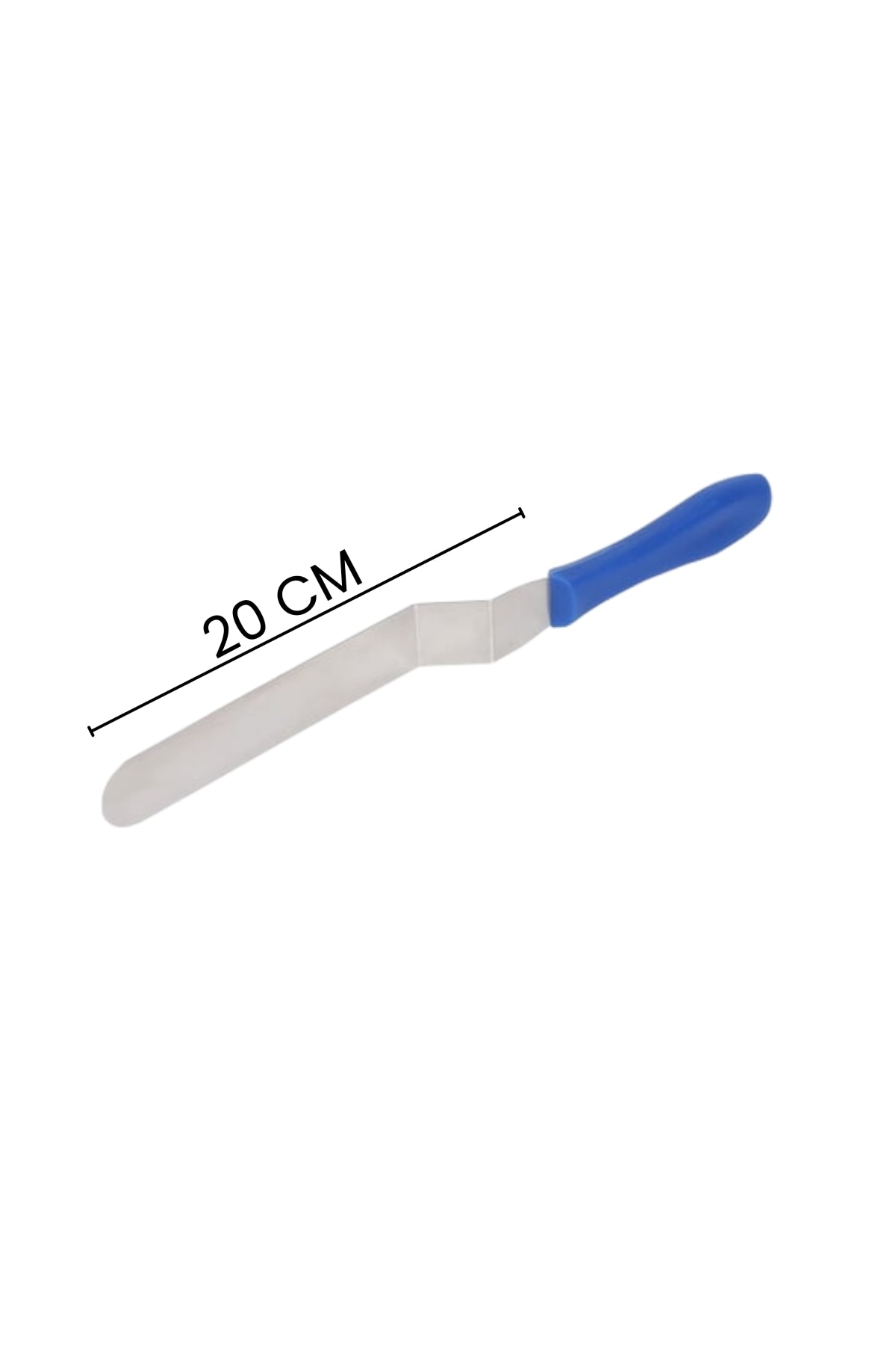 Mavi Saplı Eğik Sıvama Paleti 20 CM