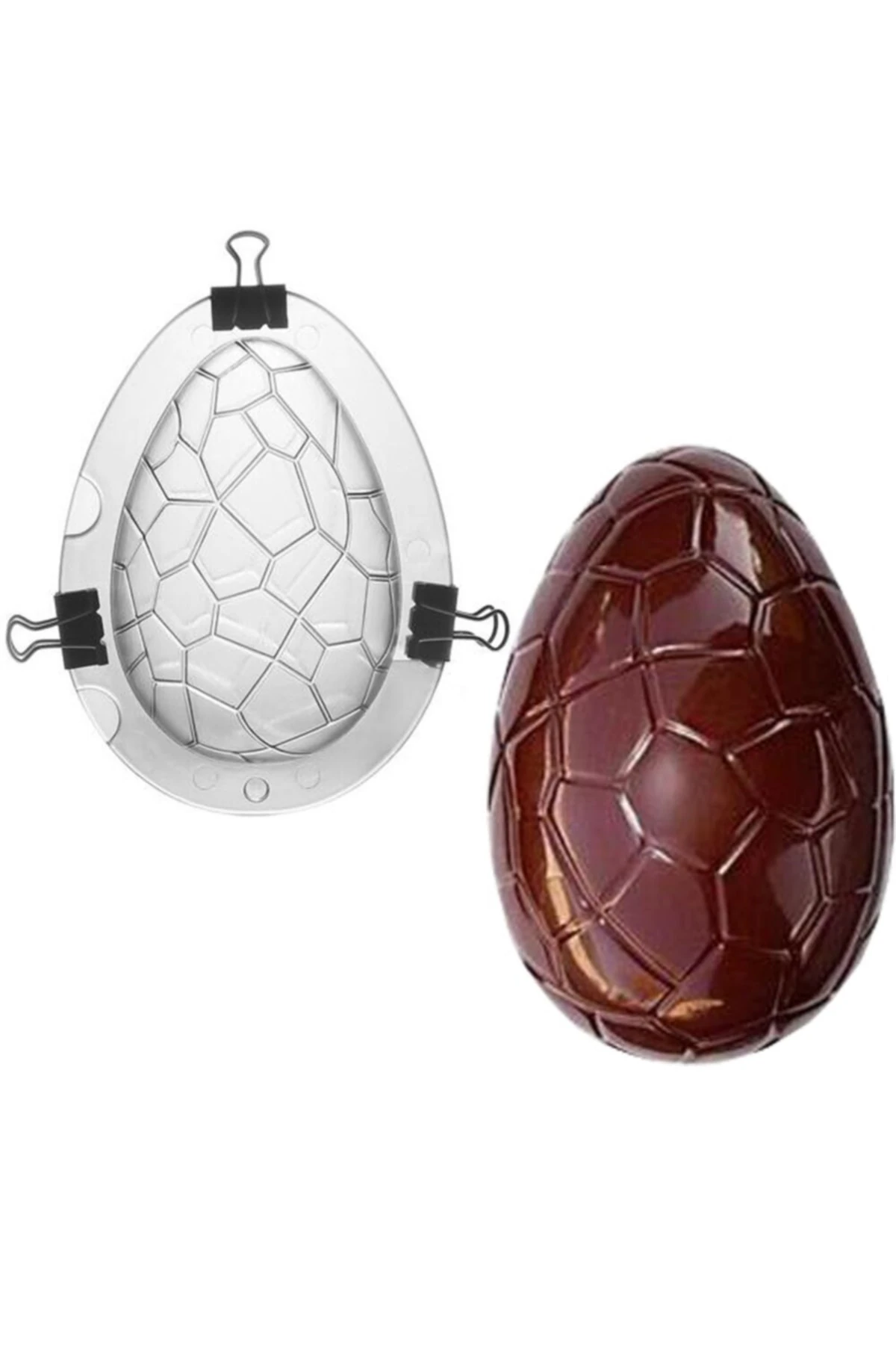 3d Yumurta Polikarbon Çikolata Kalıbı