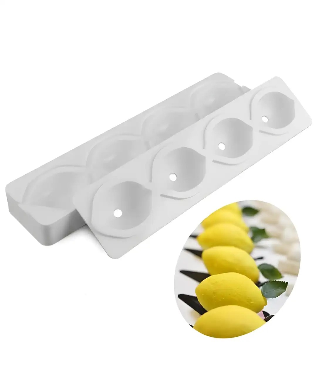 Profesyonel Silikon Mousse Pasta Kalıbı Limon & Limone 