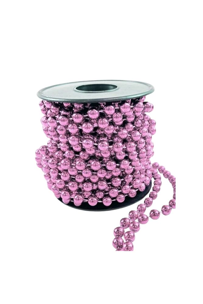 Pasta Şerit Bocuk Zincir Süs Pembe Renk