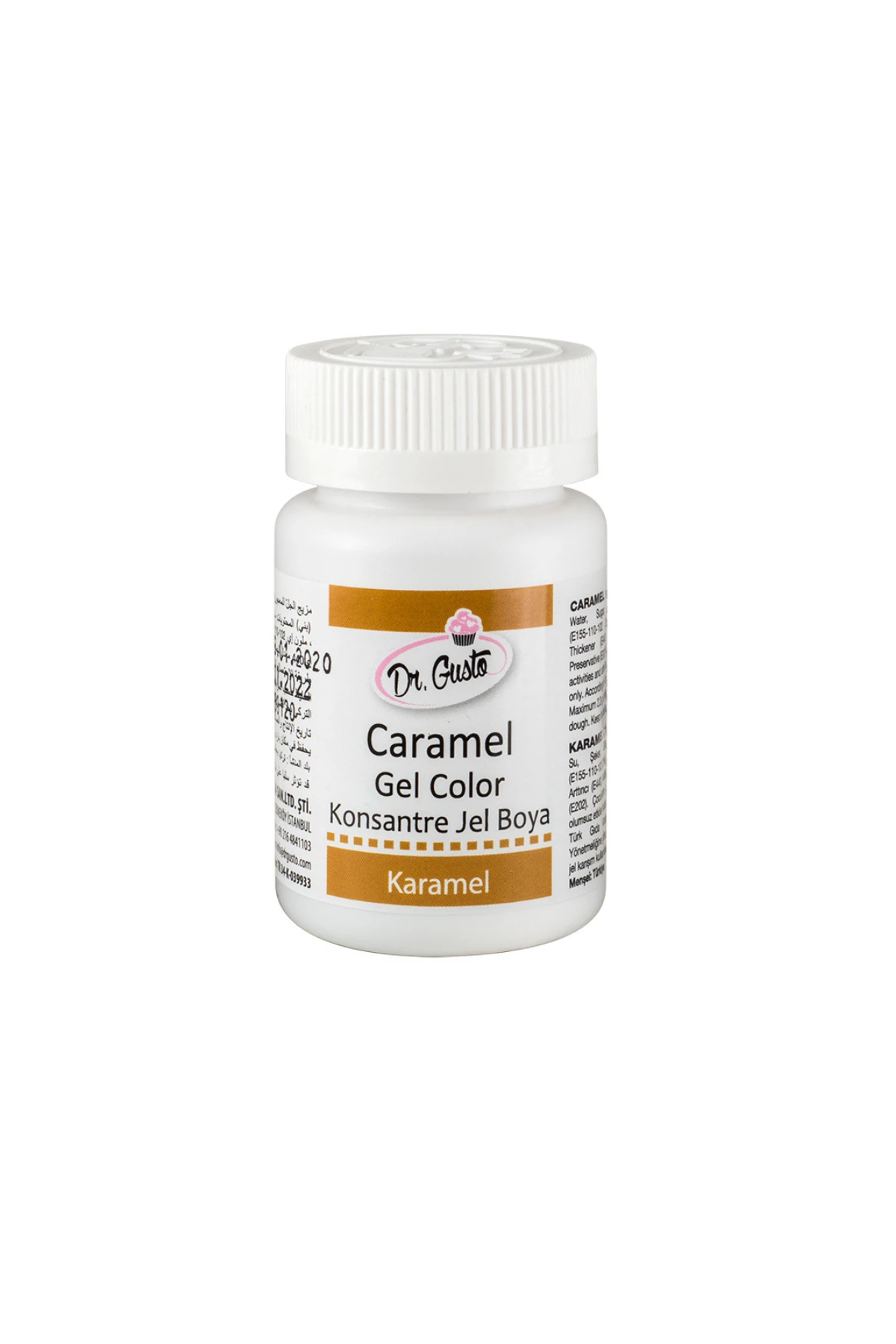 Jel Gıda Boyası 100 GR (Şişe) Karamel