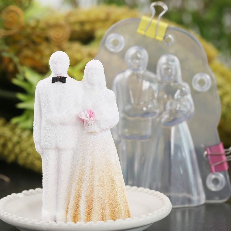 3D GELİN DAMAT POLİKARBON ÇİKOLATA KALIBI*120