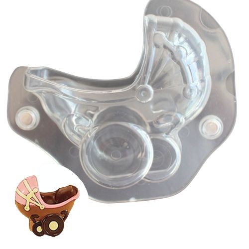 3D BEBEK ARABASI POLİKARBON ÇİKOLATA KALIBI*84