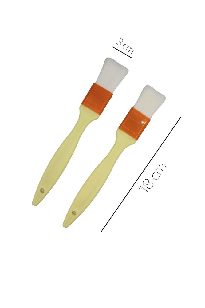 PLASTİK FIRÇA 2 Lİ 3 CM