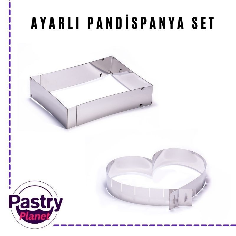 Ayarlı Pandispanya Seti