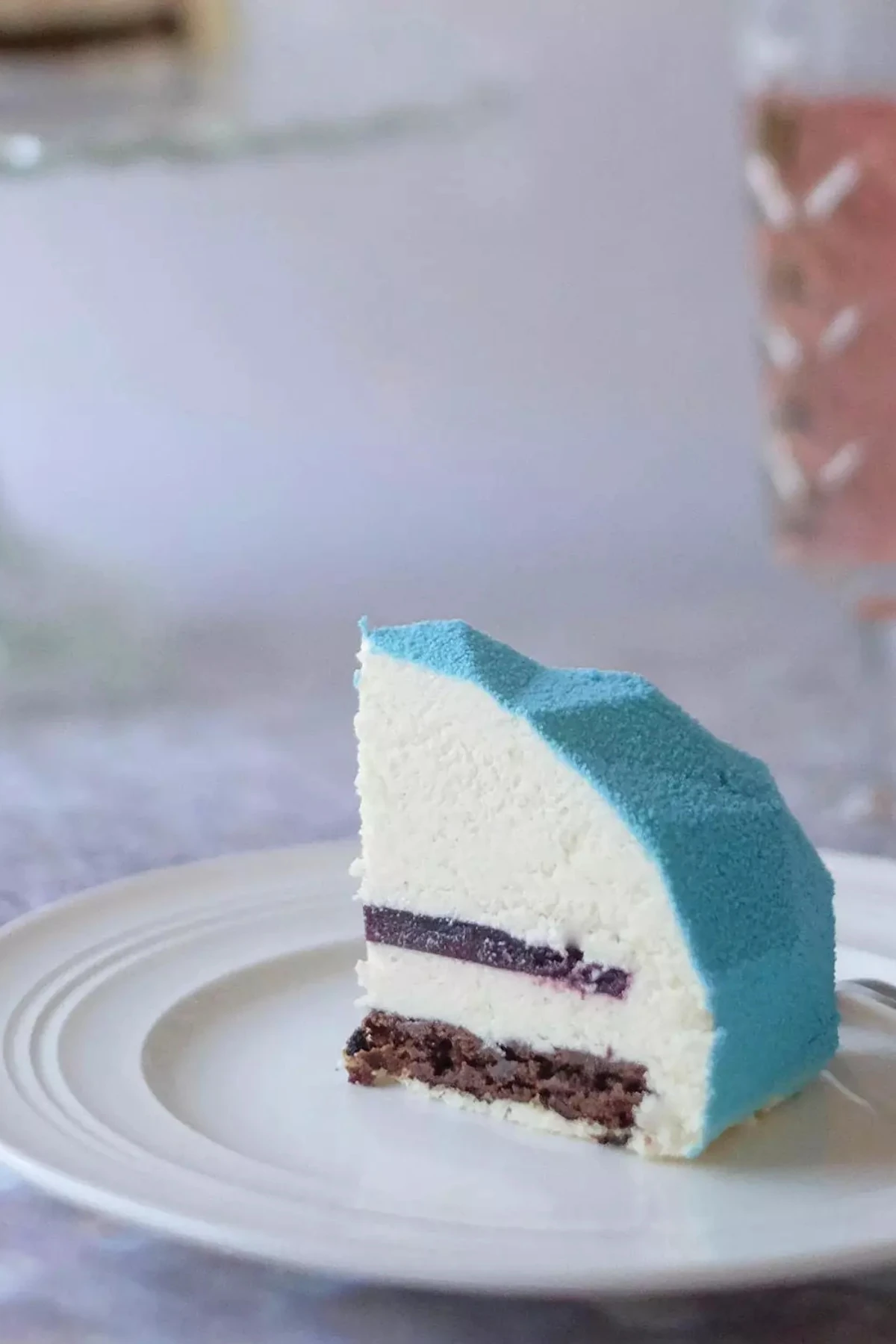 Yuvarlak Elmas Desenli Silikon Mousse Pasta Kalıbı ( Gemma)