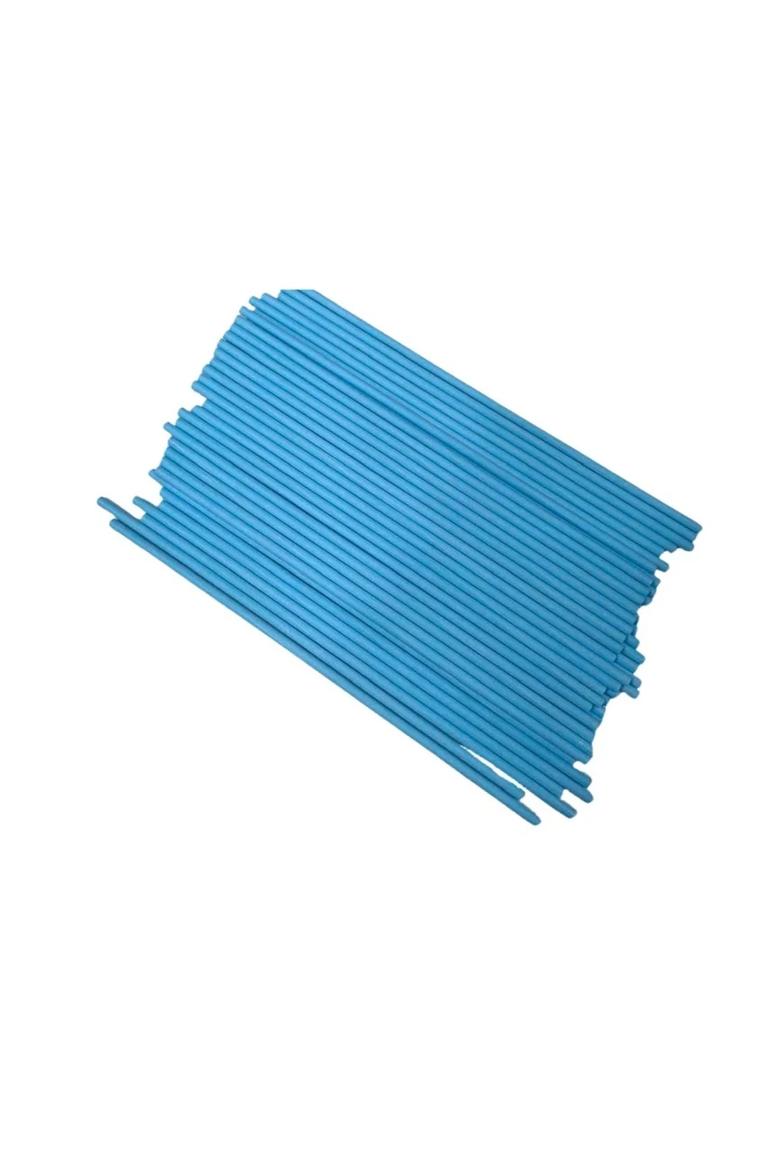Kağıt Lolipop Çubuğu & Cakepops Çubuğu & Isıya Dayanıklı Mavi 15 CM
