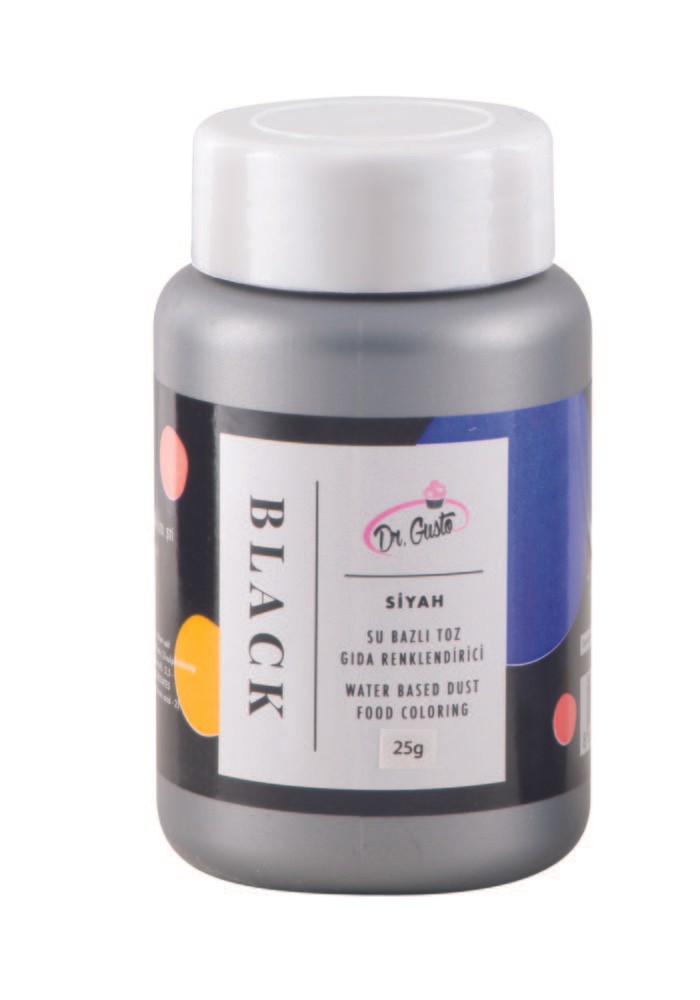 DR GUSTO SUBAZLI  BOYA  SİYAH 75 GR